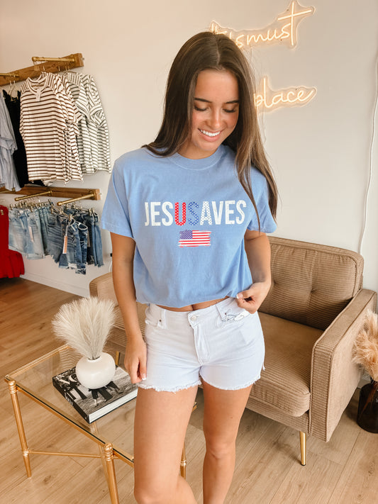 Jesus Saves CC Tee