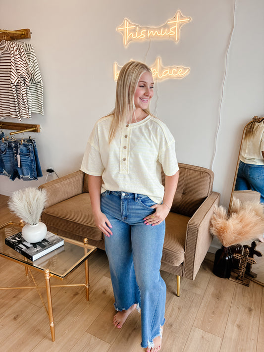 Butter Me Up Stripe Top