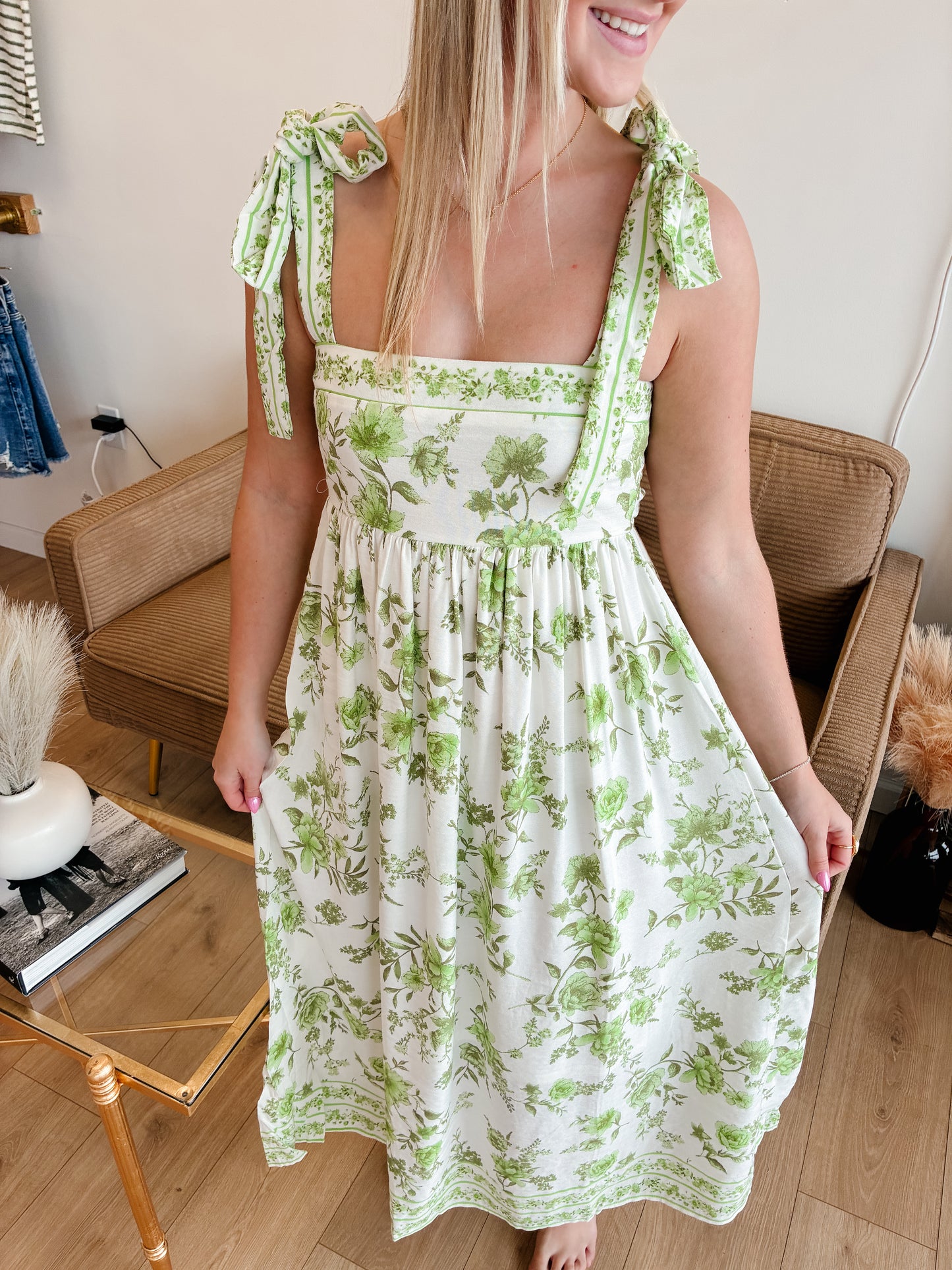 Garden Fairy Midi Dress