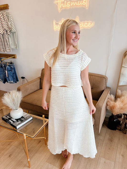 Coast to Coast Midi Skirt Set