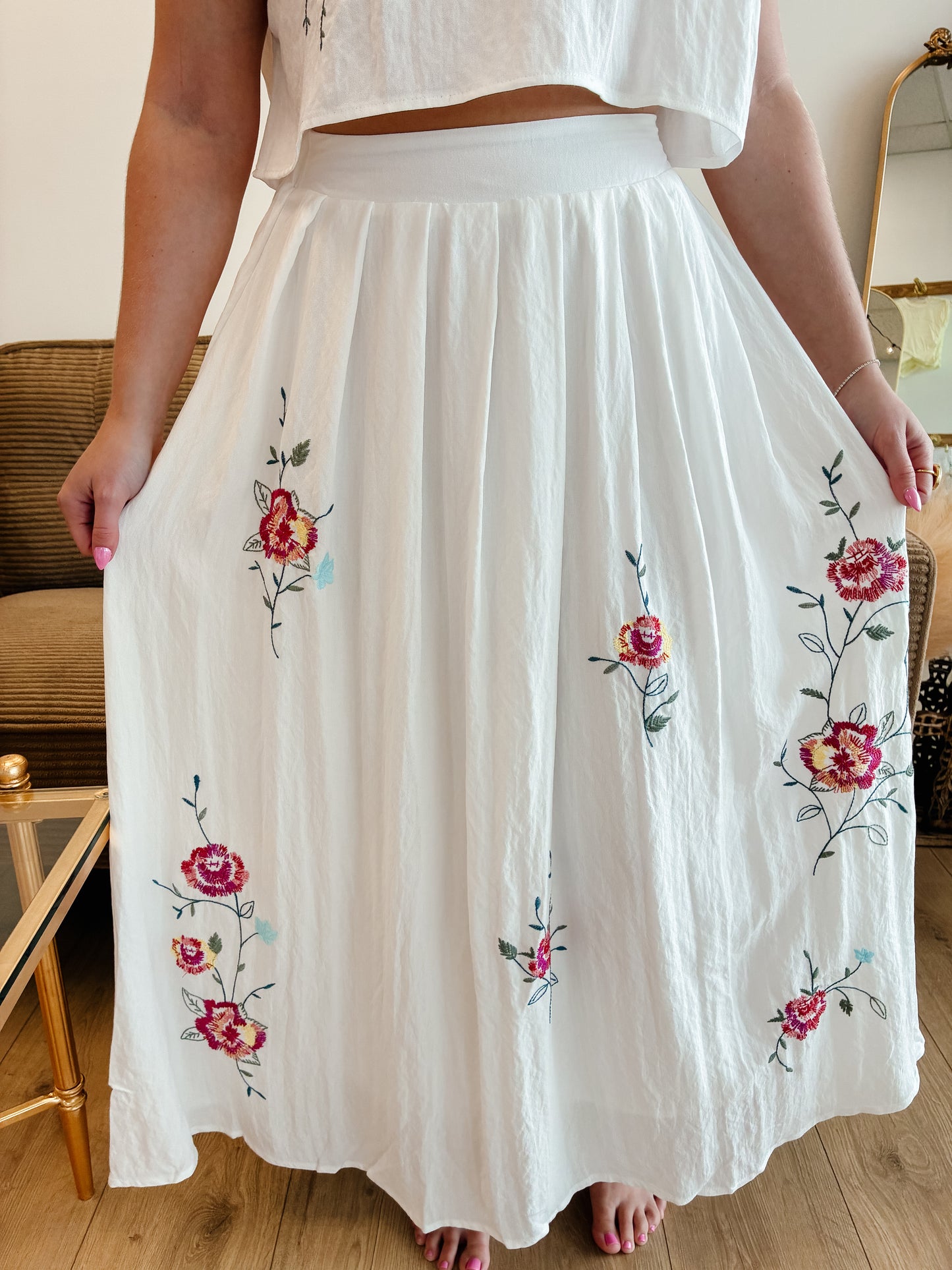 Valentina Midi Skirt Set