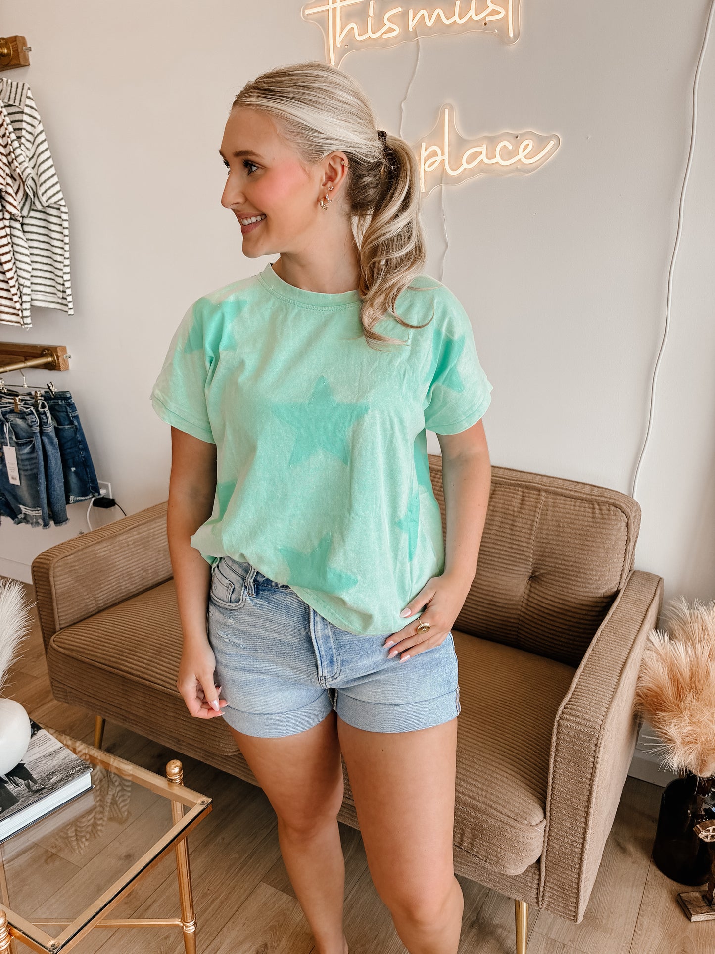 She's a Star Oversized Tee