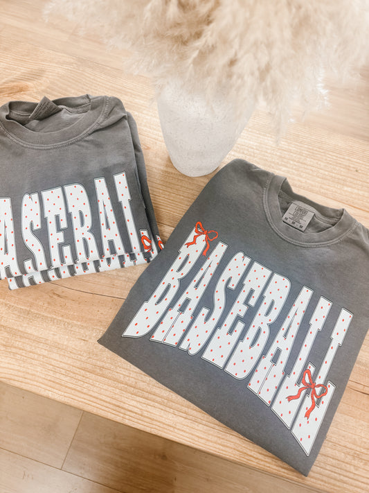 Polka Dot Baseball CC Tee