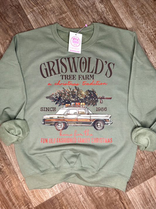 Griswold's Tree Farm Crewneck