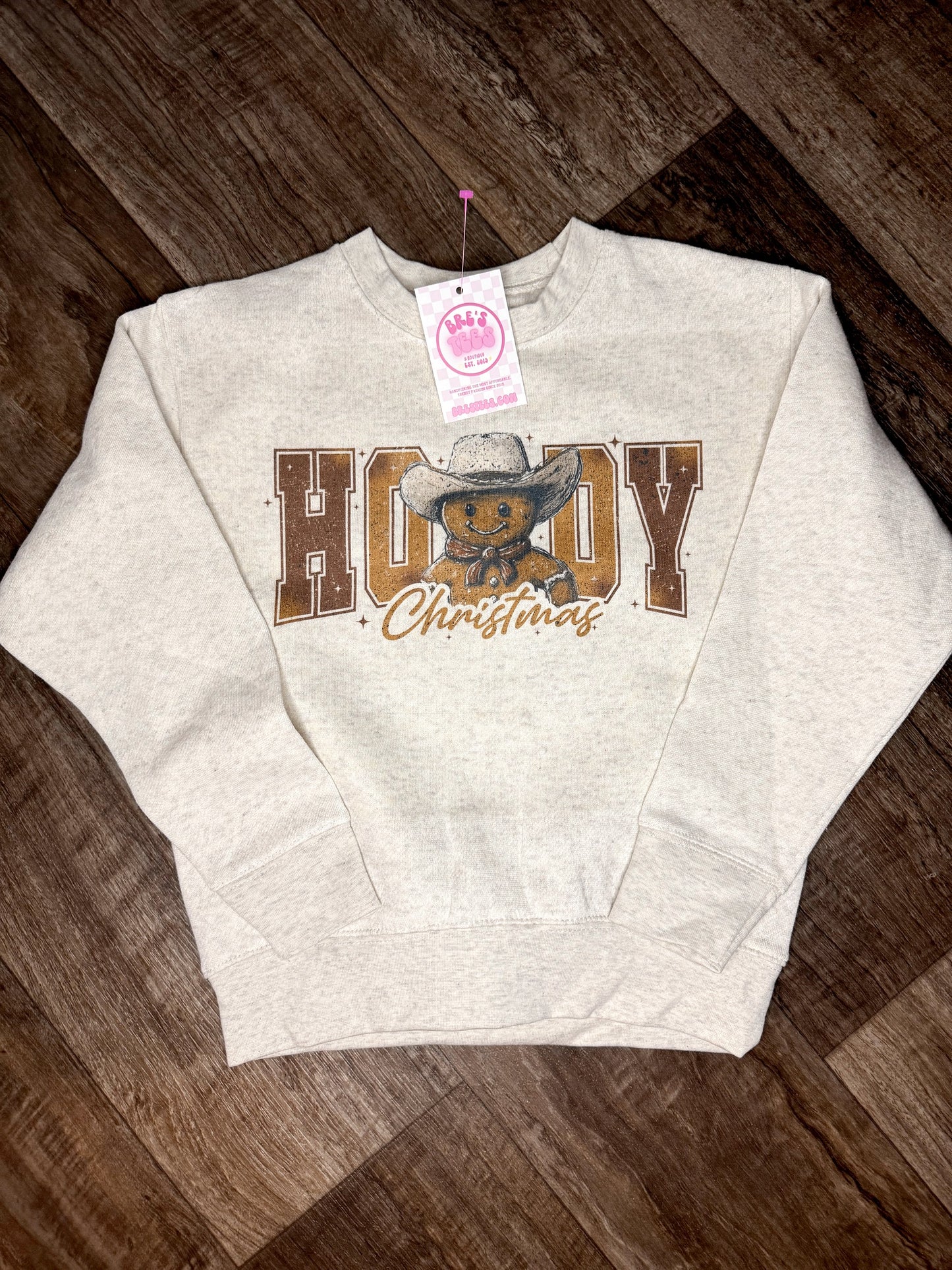 Kids Howdy Christmas Crewneck