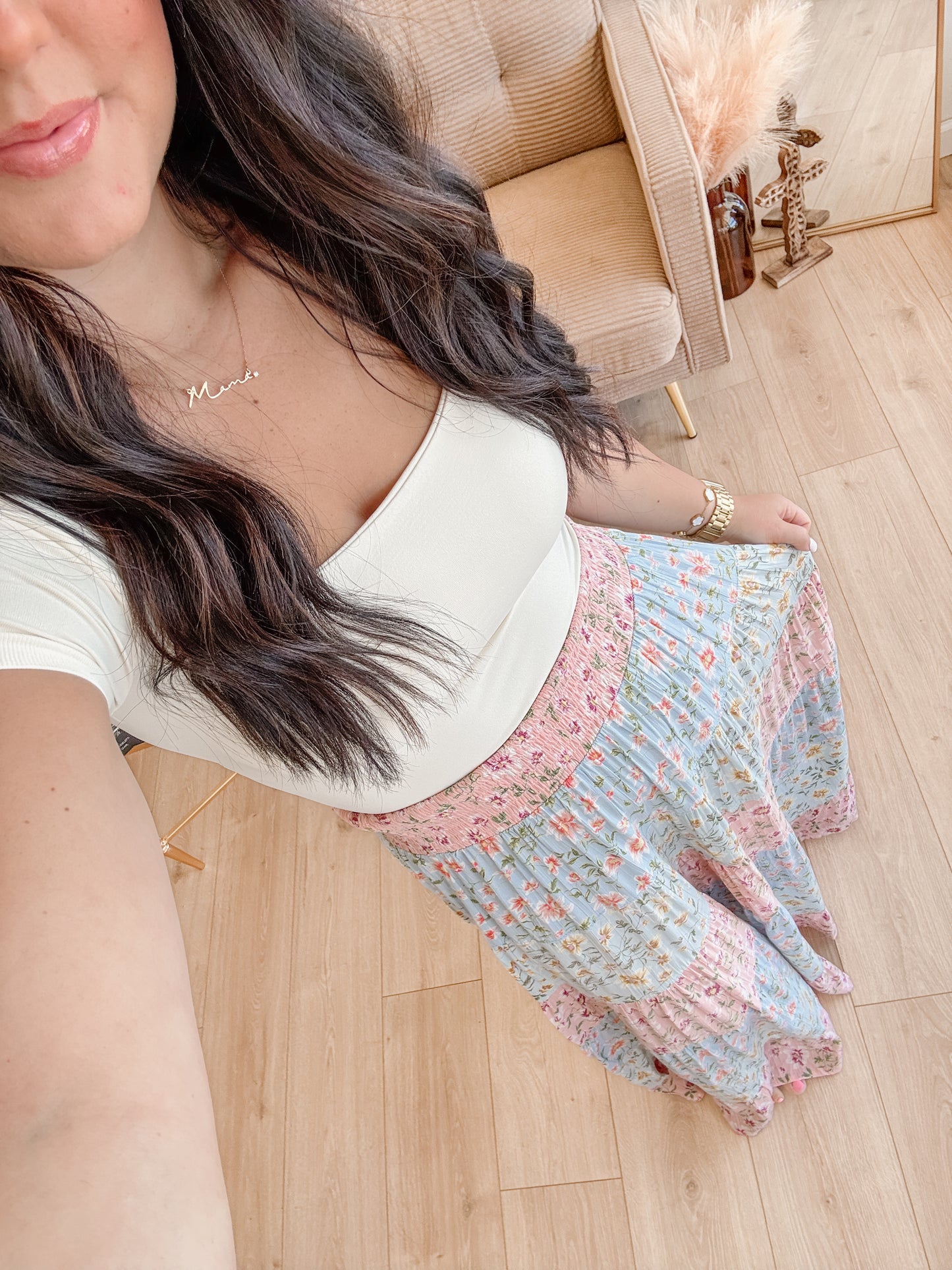 June Blooms Maxi Skirt