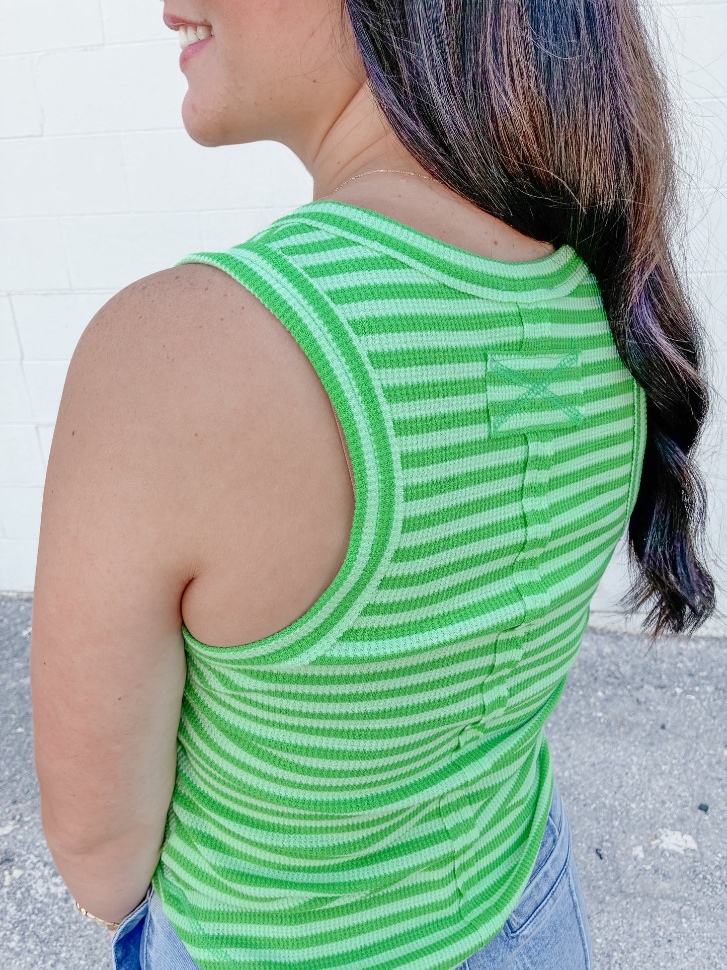 Tee Party Striped Tank