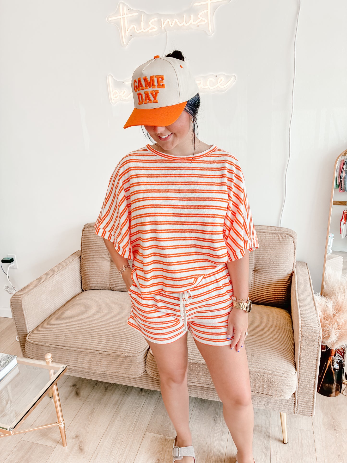 Orange Soft Serve Lounge Set