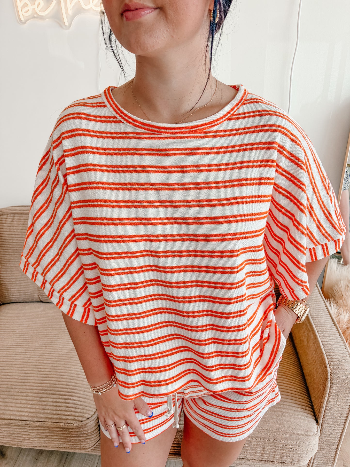 Orange Soft Serve Lounge Set