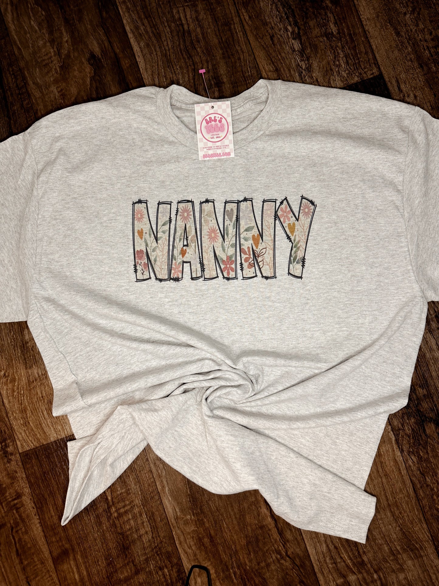 Floral Nanny Tee