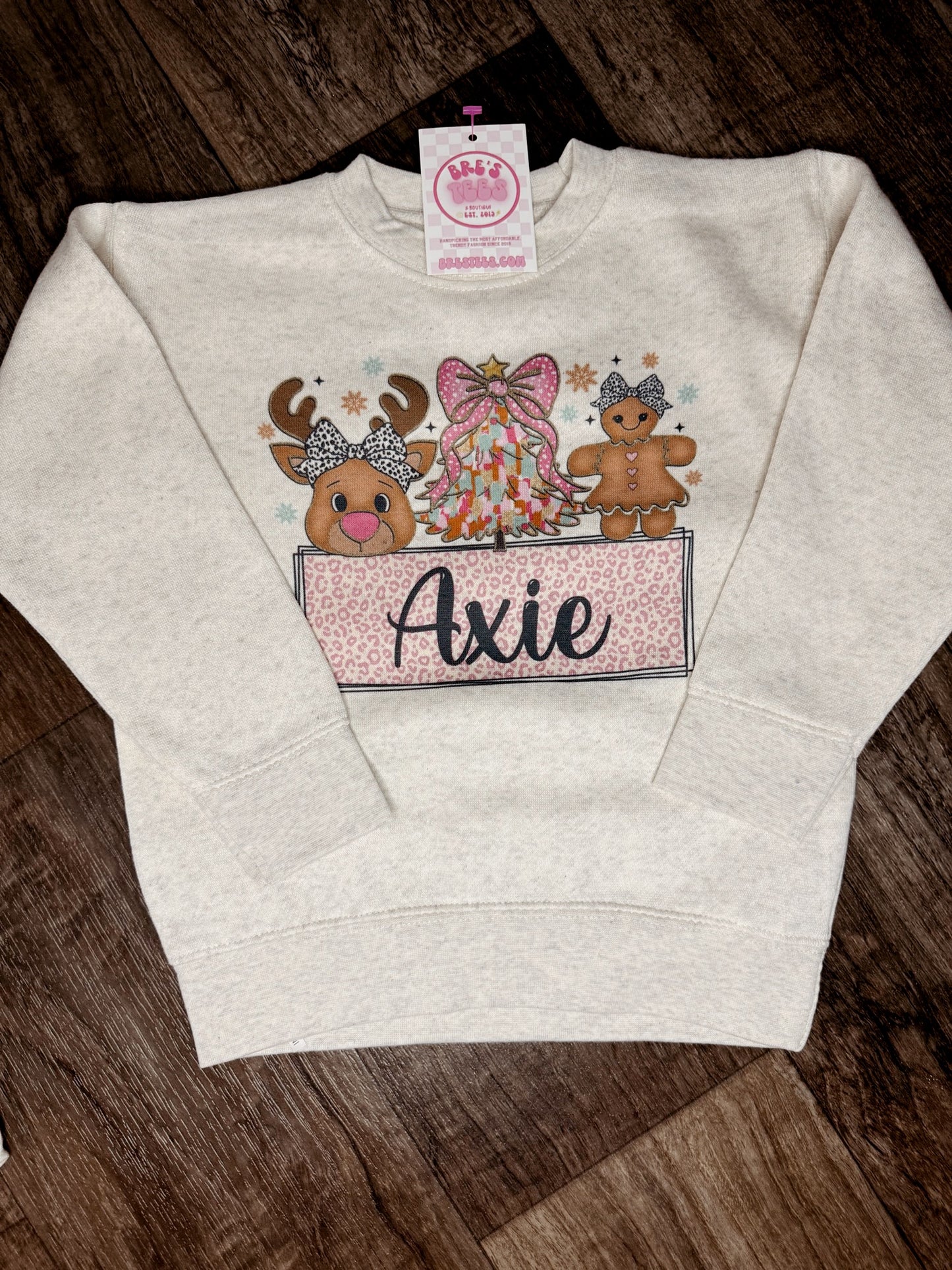 Christmas Toddler Crewneck CUSTOM