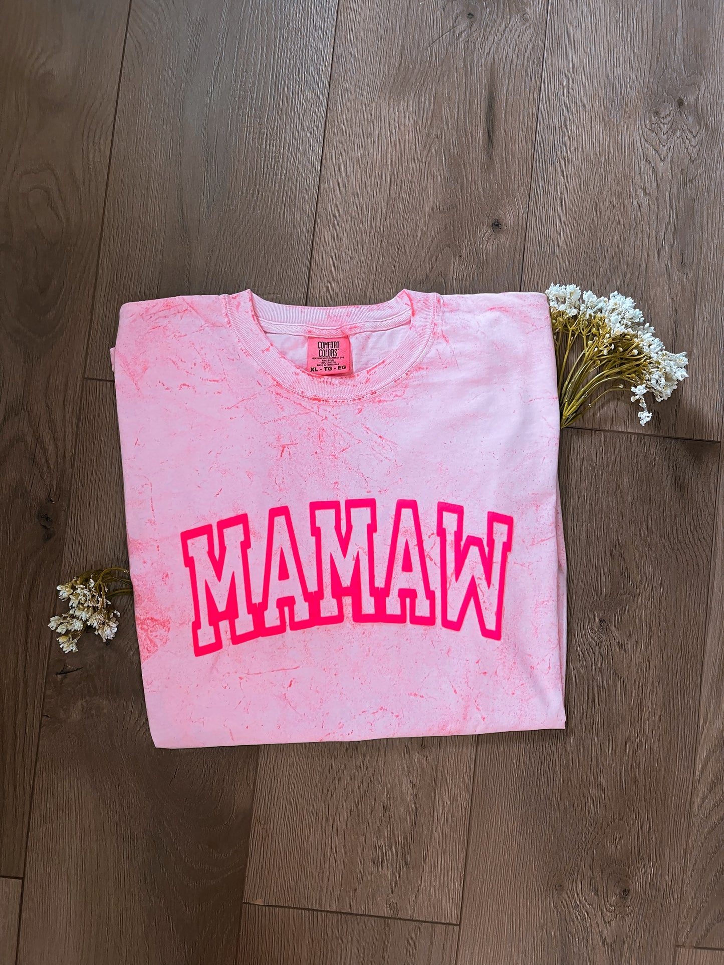 Puff Mamaw/Mama Comfort Colors Colorblast Tee