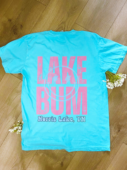 Magenta Lake Bum Tee - Norris