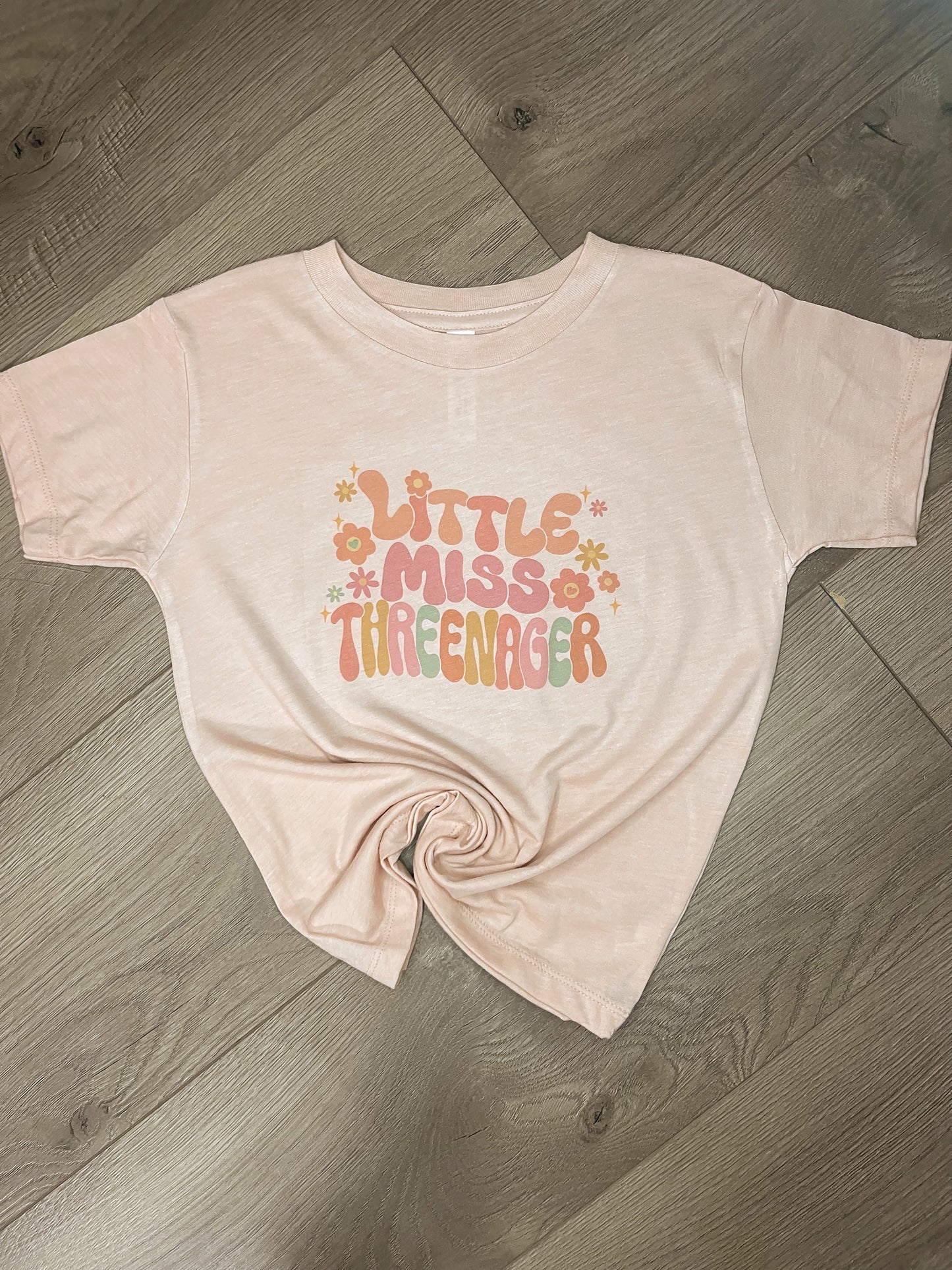 Threenager Toddler Tee