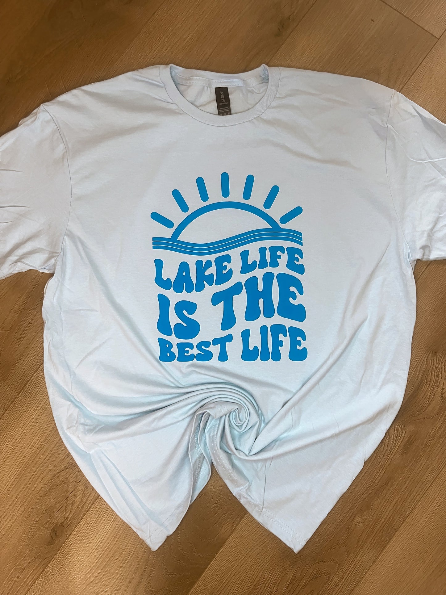 Life is Better at the Lake Puff Tee