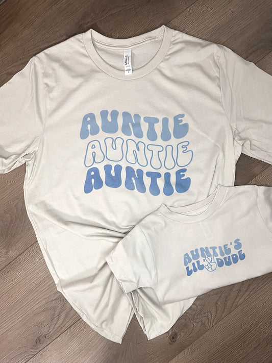 Auntie's Lil Dude Toddler Tee