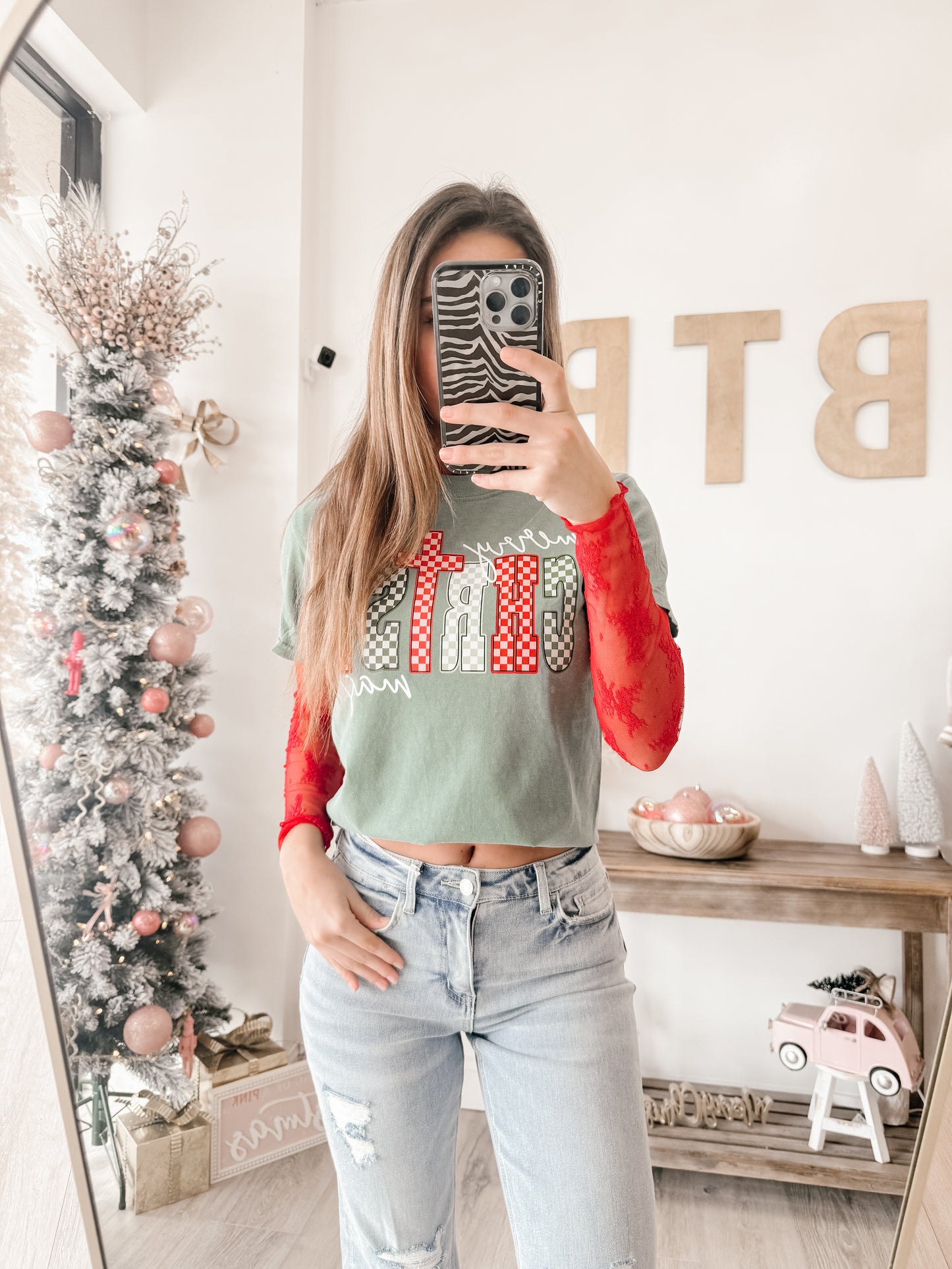 Lace See-through Layering Top (3 colors)