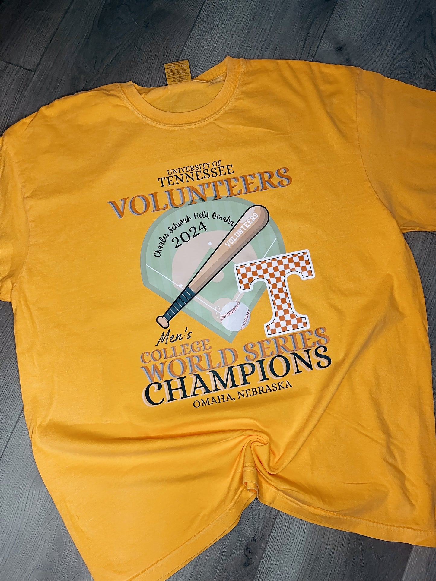 TN Baseball World Series Comfort Colors Tee