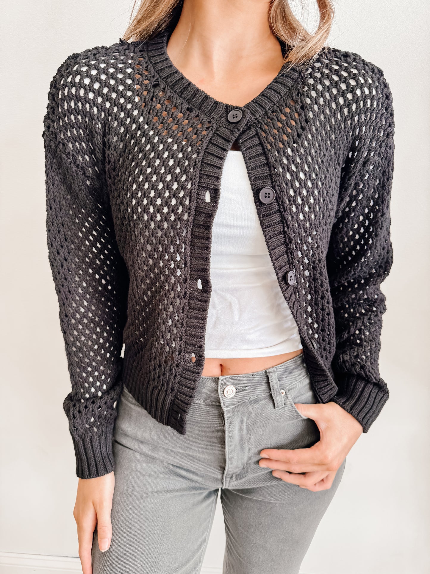 Crochet Cardigan Sweater