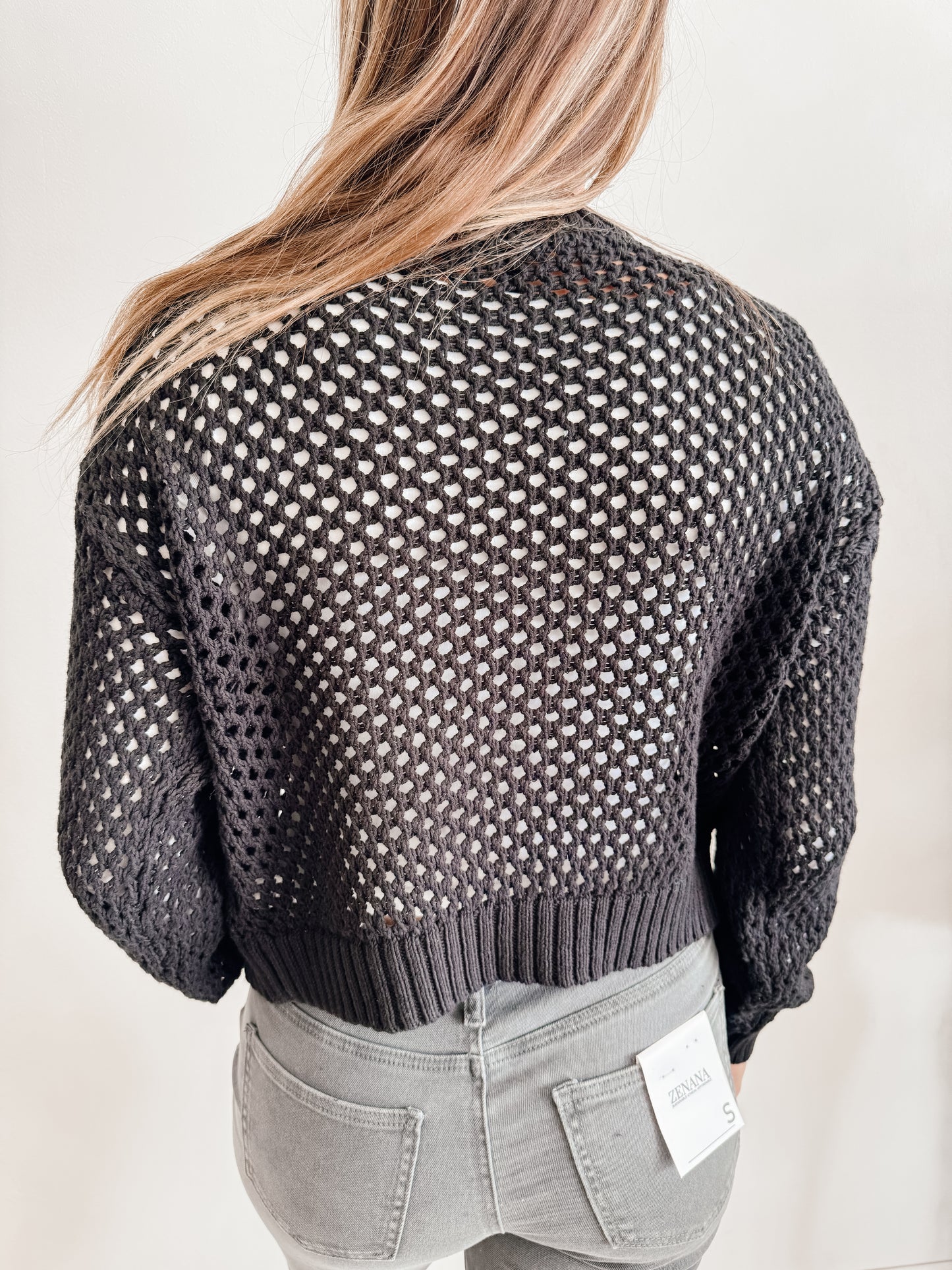 Crochet Cardigan Sweater