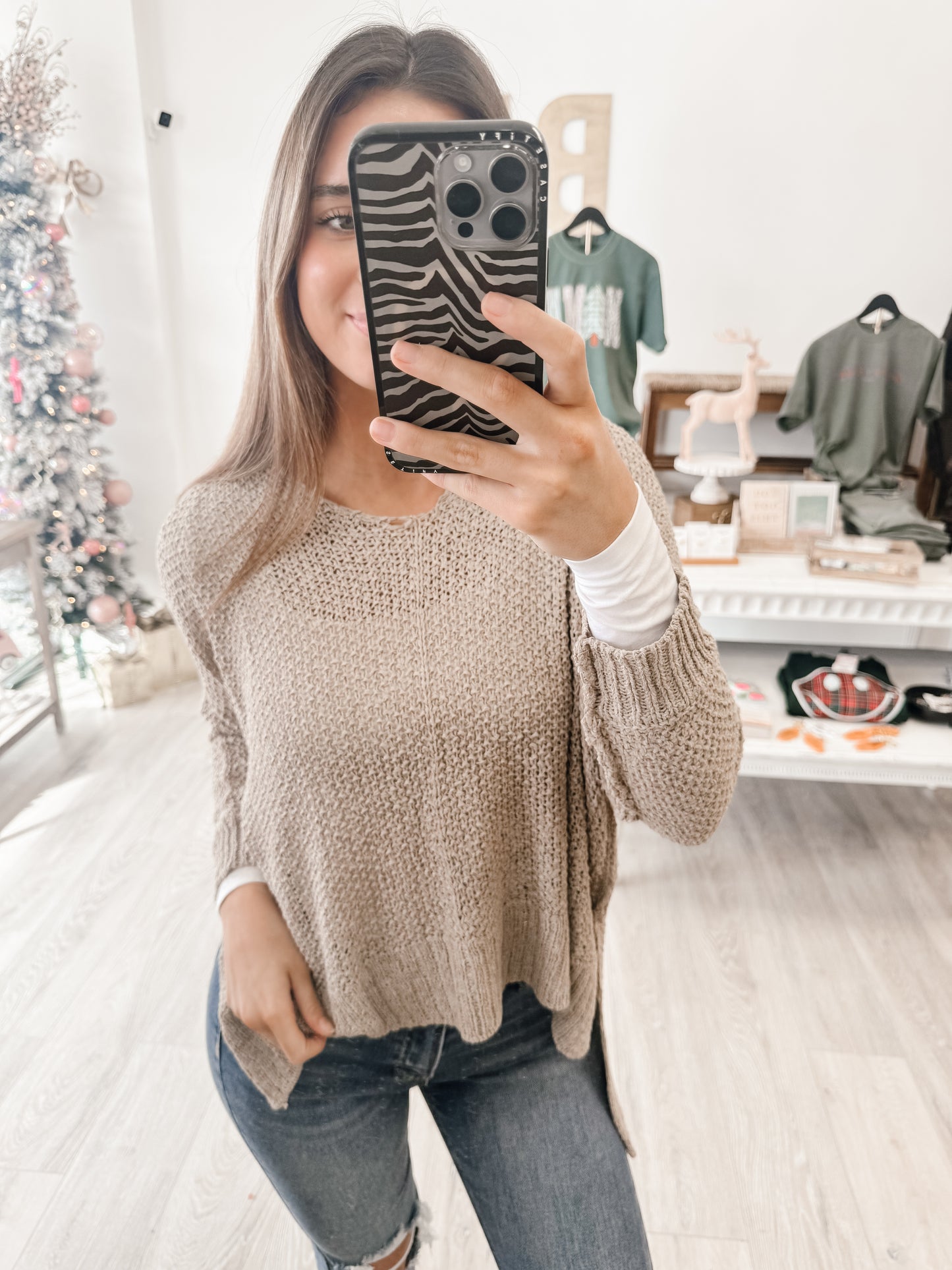 Dolman Sleeve V-neck Sweater (3 COLORS)