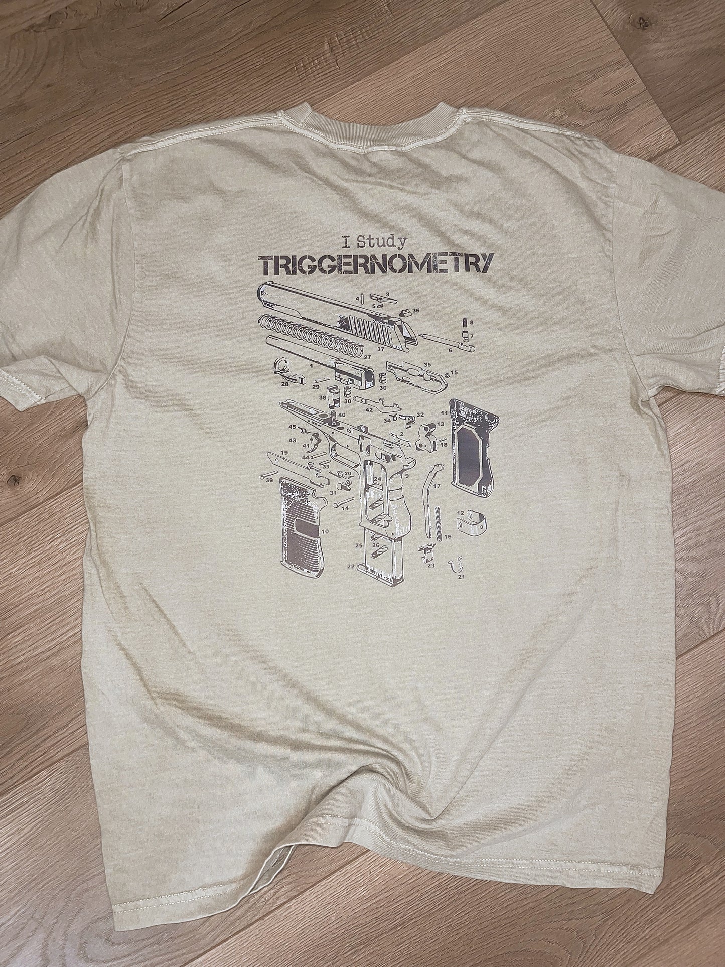 Triggernometry Mens Comfort Colors Tee