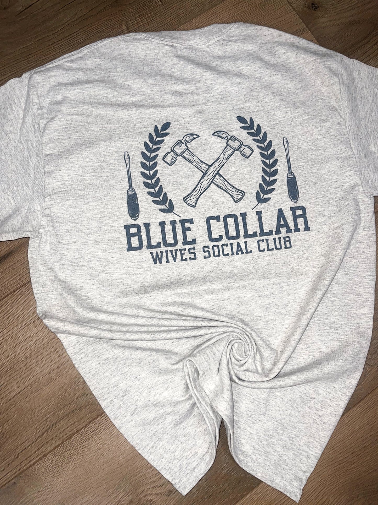 Blue Collar Wife Social Club Tee