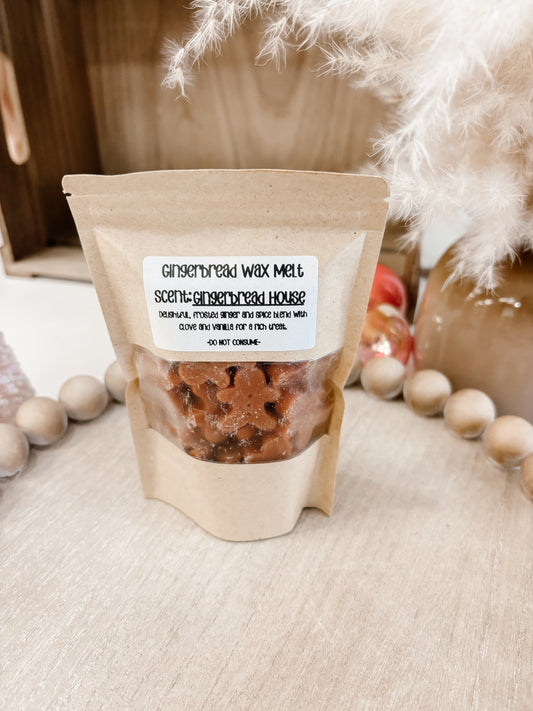 Gingerbread Man Mini Wax Melts