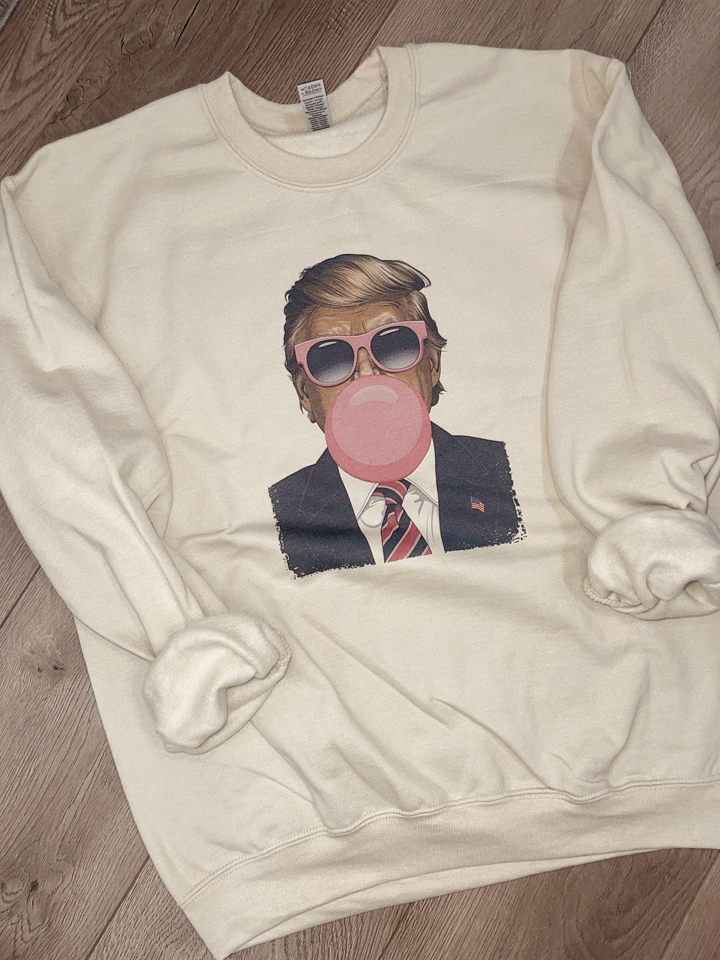 Bubblegum Trump Crewneck