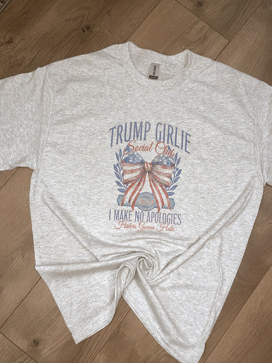 Trump Girlie Social Club Tee