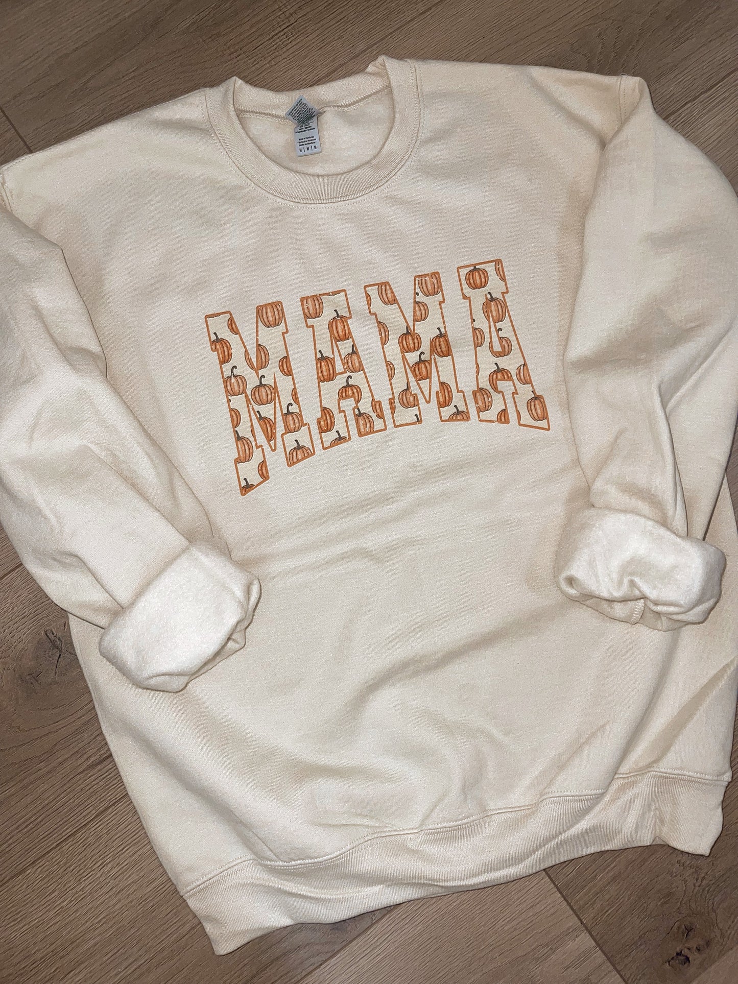 MAMA Pumpkin Crewneck