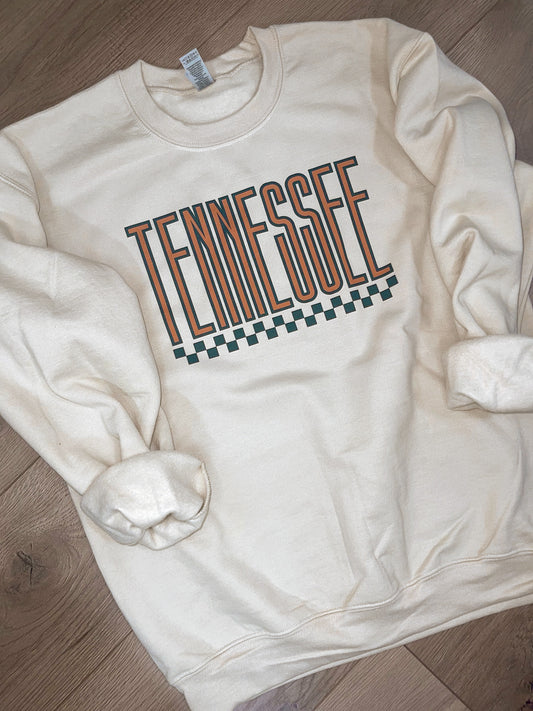 Tennessee Checker Crewneck