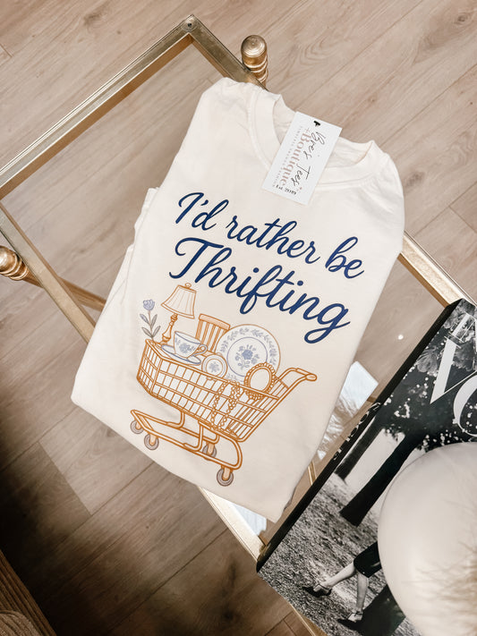 Rather Be Thrifting CC Tee