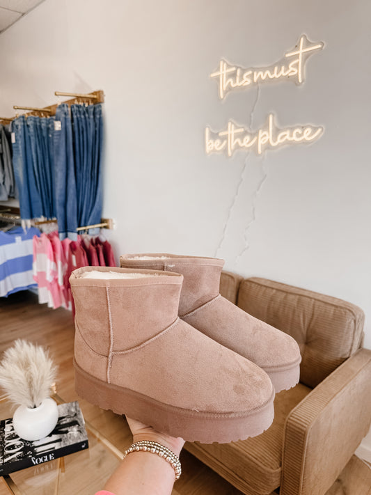 Ankle Platform Inspired Booties