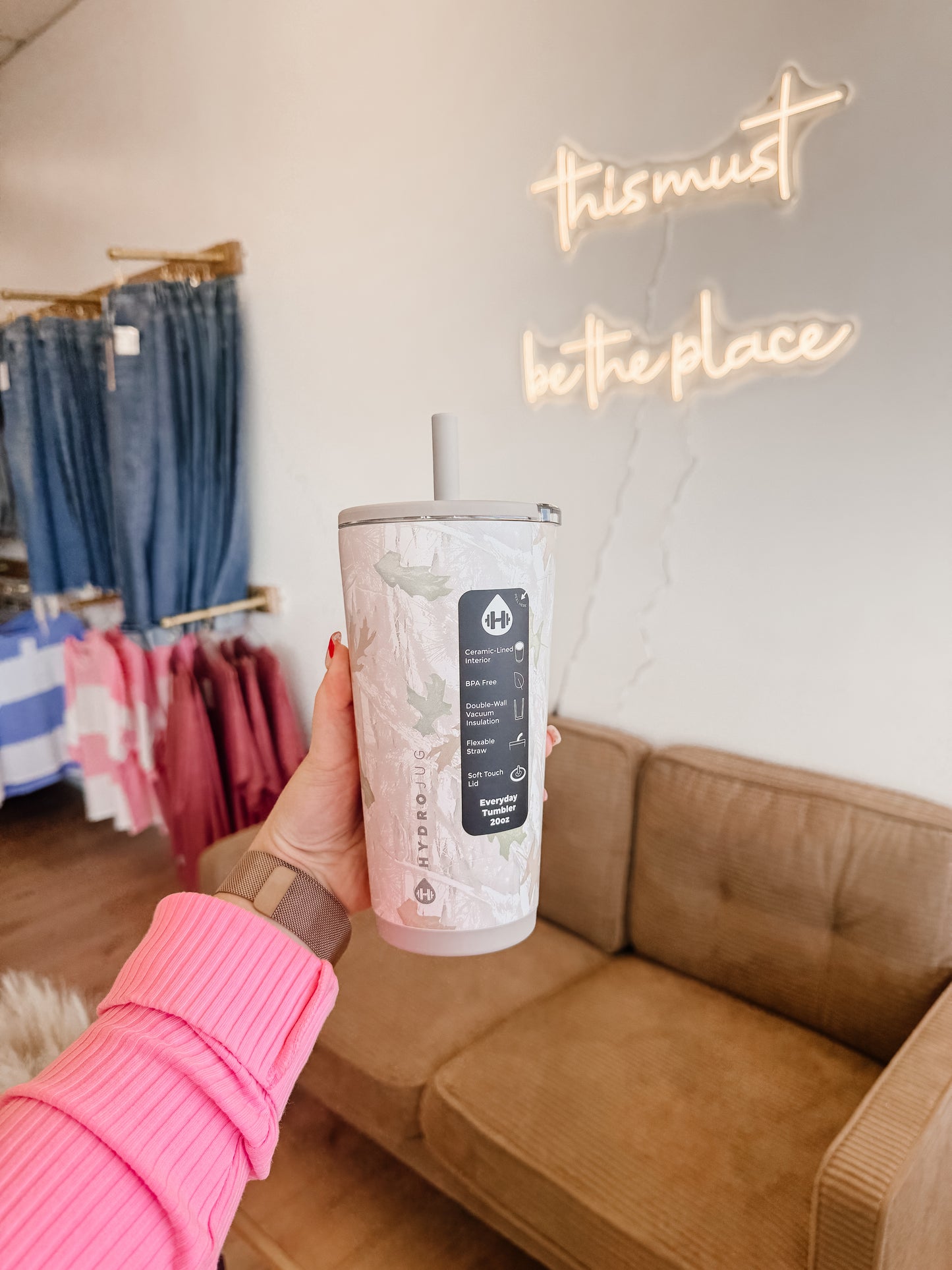 Camo HydroJug 20oz Everyday Tumbler