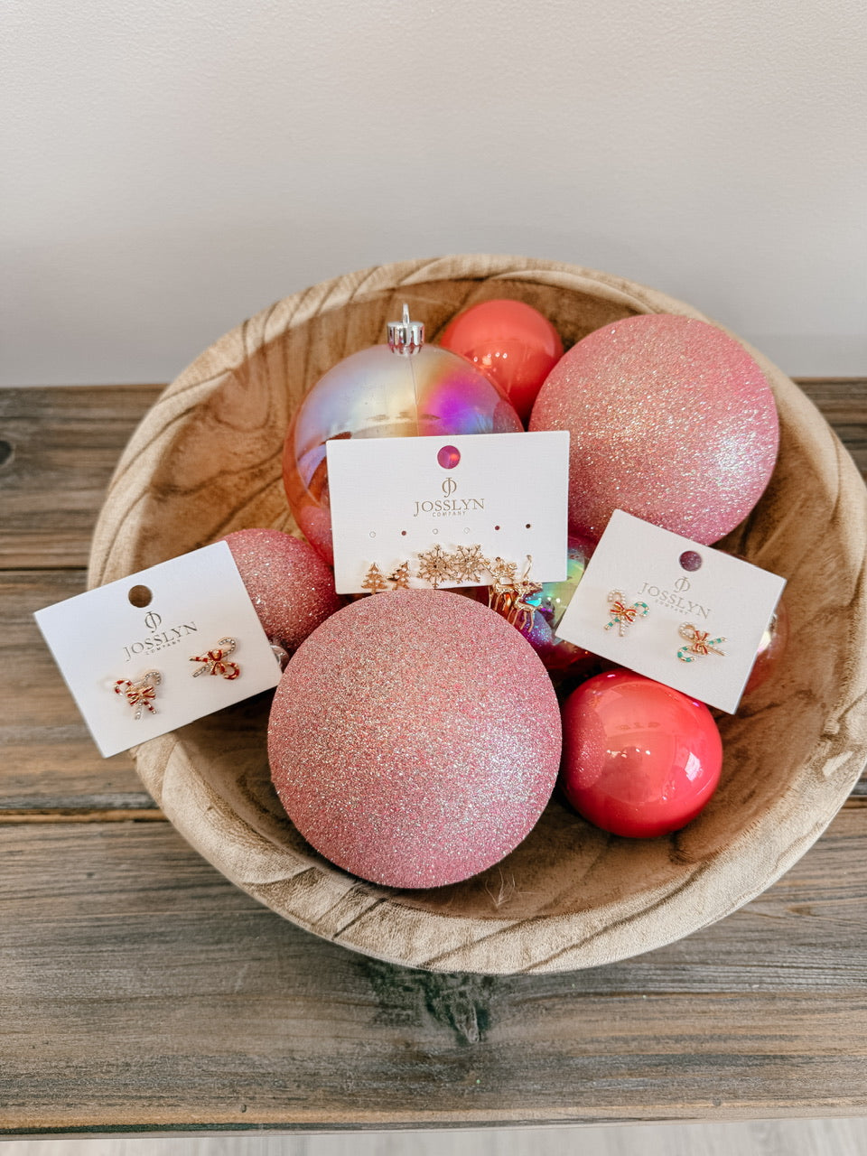X-mas Tree Snowflake Reindeer Christmas Earrings