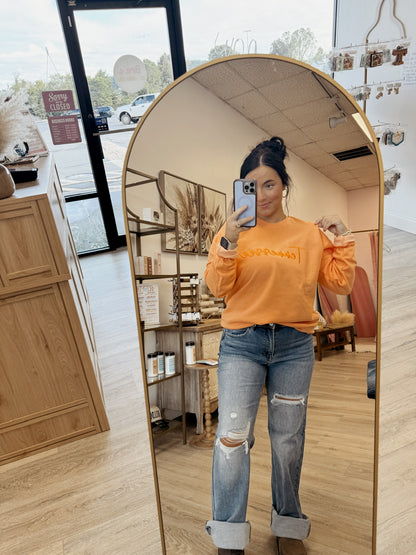 Puff Embroidered Tennessee Crewneck