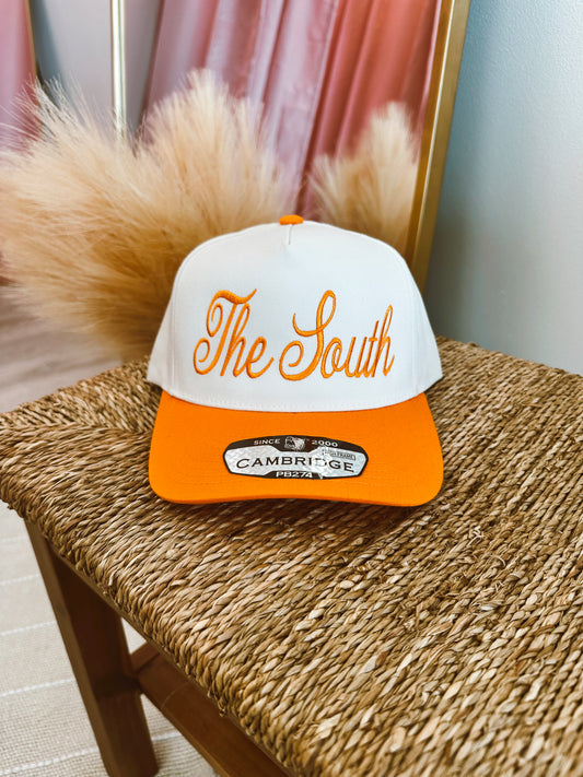 The South Script Embroidered Hat