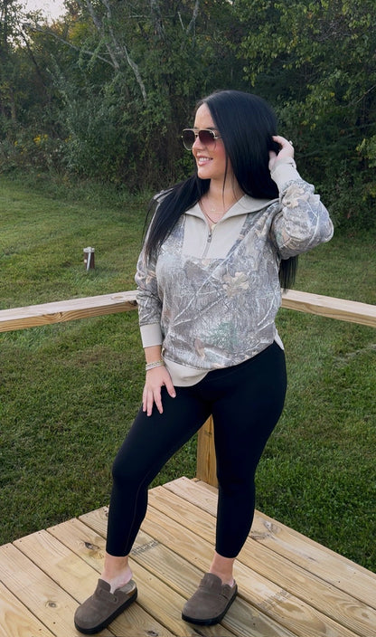 Camo Crush Quarter Zip