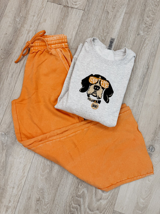 Embroidered Smokey Crewneck  ☆ ☆ PRE-ORDER  ☆ ☆