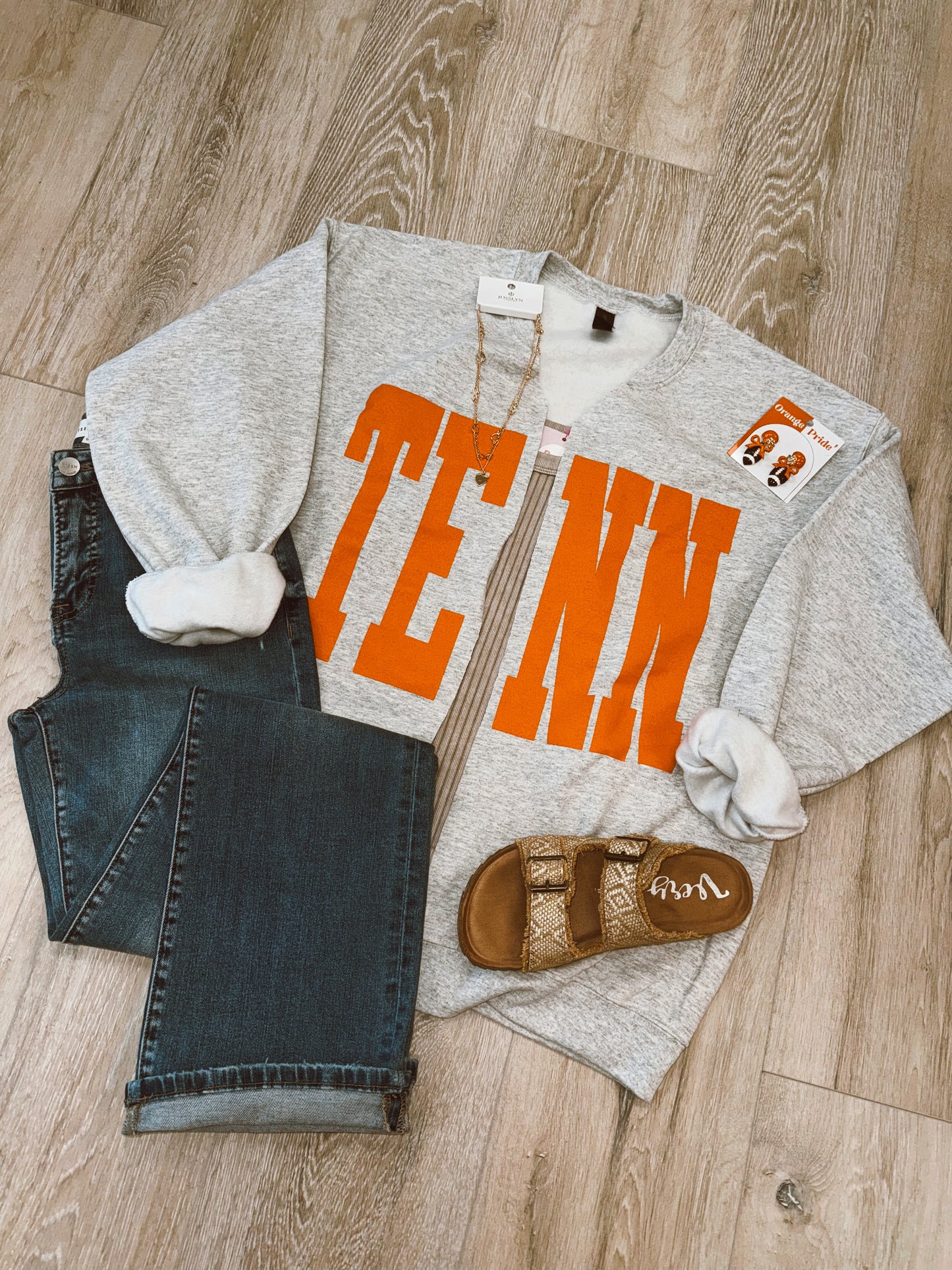TENN Crewneck Cardigan