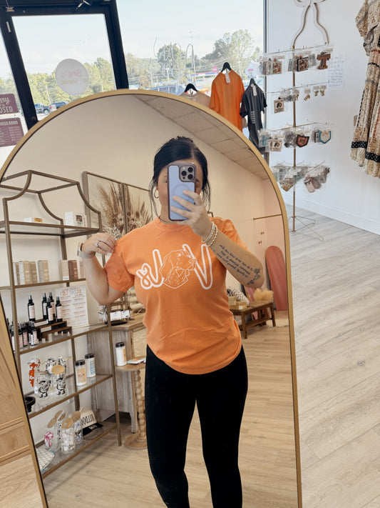 Hand Drawn Vols Comfort Colors Tee