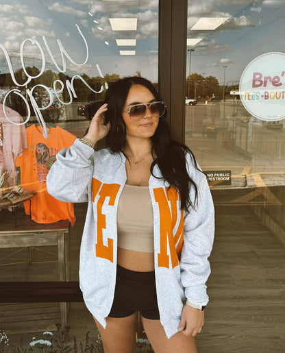 TENN Crewneck Cardigan