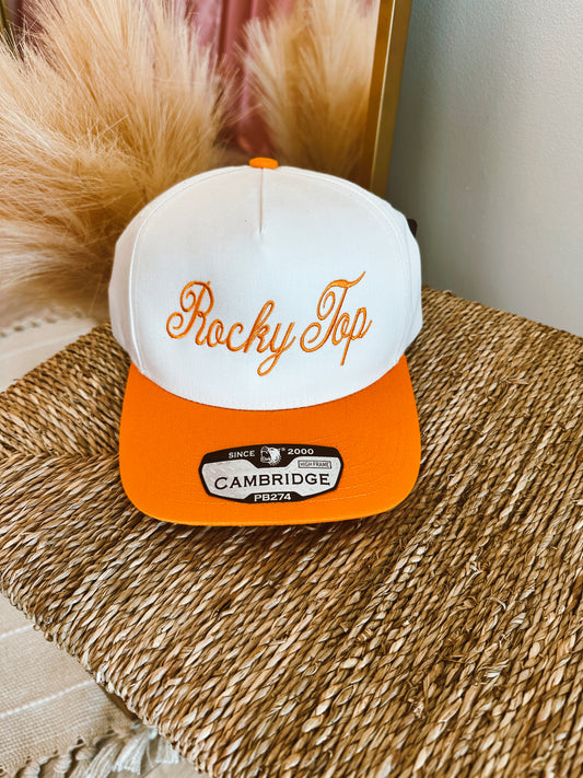 Rocky Top script Embroidered Hat