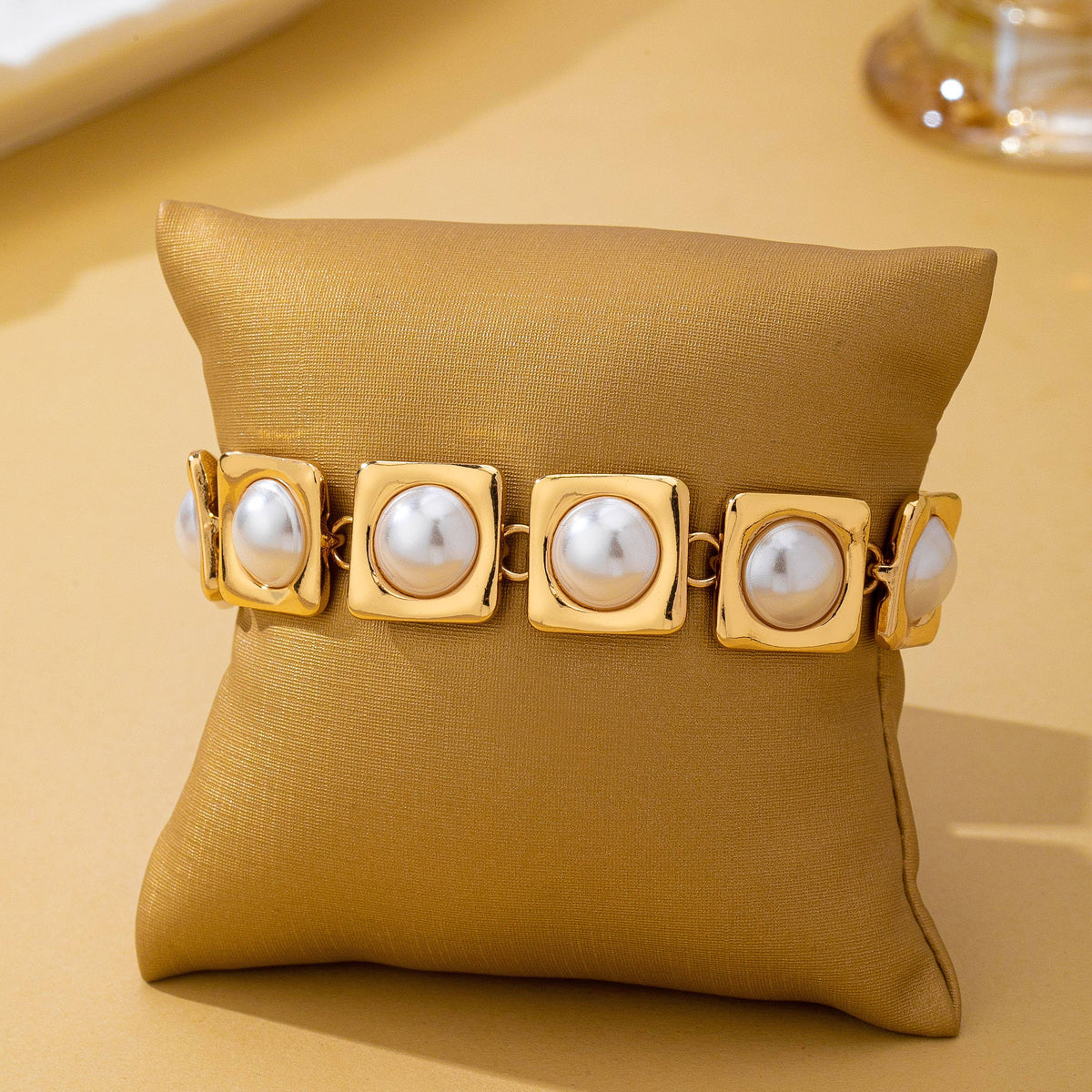 Pearl Square Bracelet