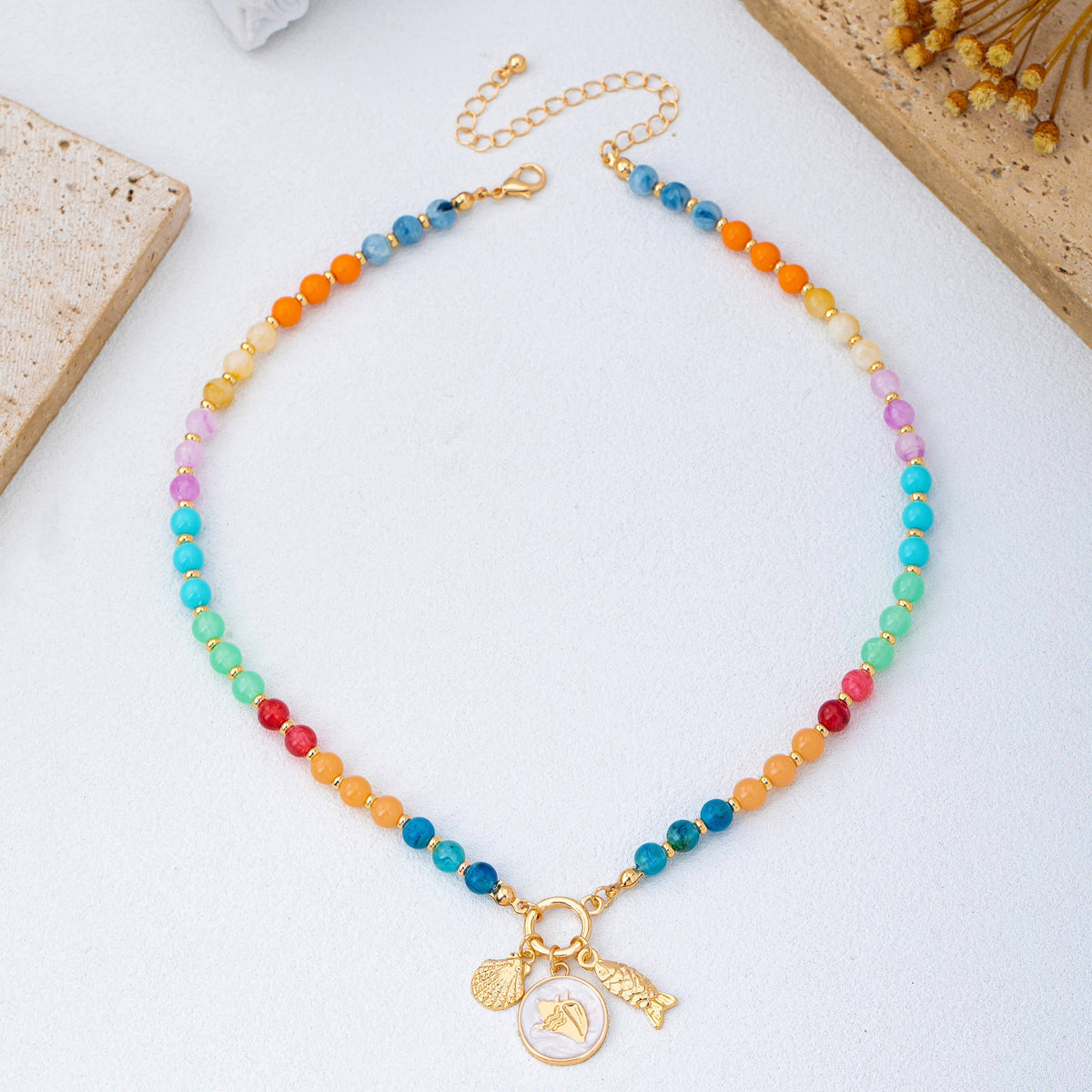 Rainbow Fish Necklace