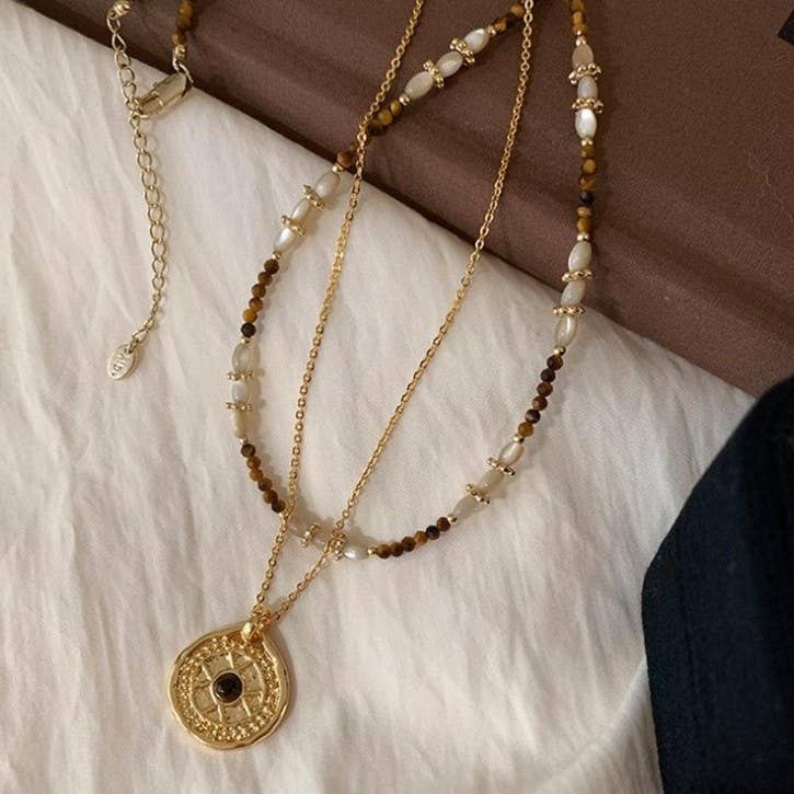 Coin Charm Necklace