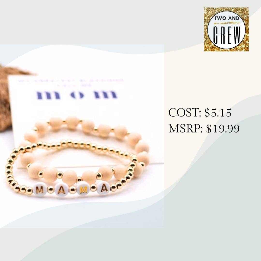 Mom Blessings Bracelet Set