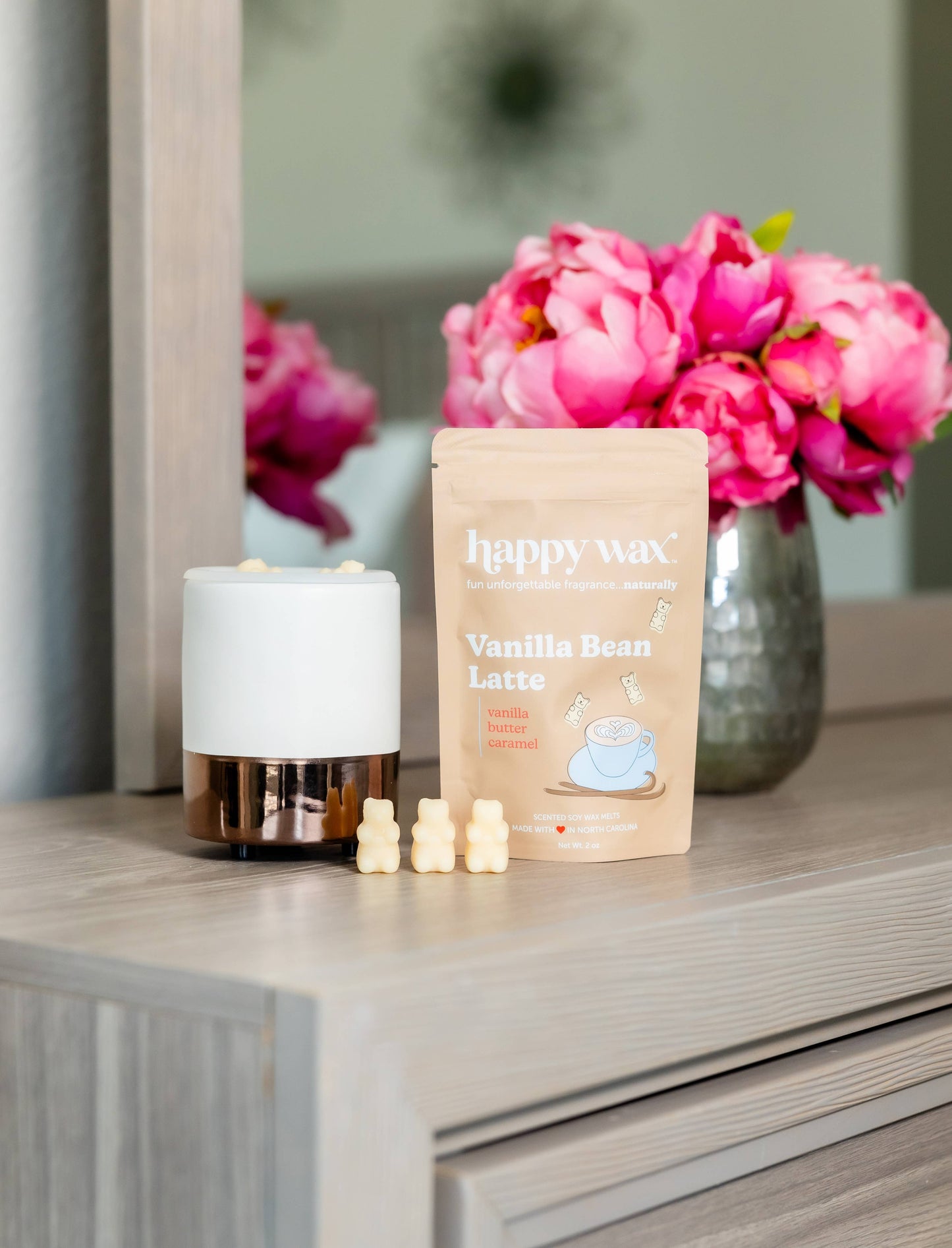 Vanilla Bean Latte Wax Melts - Sample Pouch (2 oz)