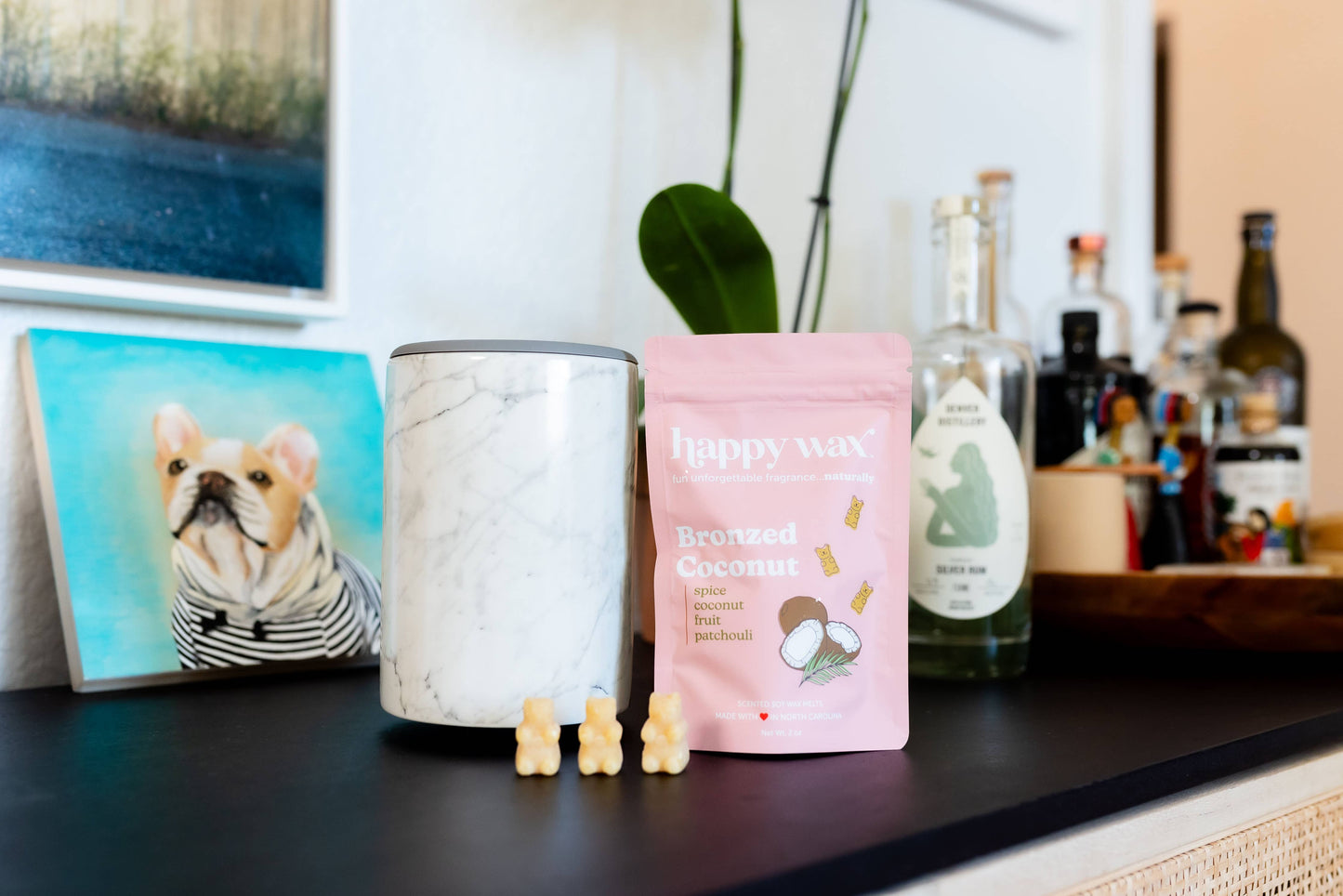 Bronzed Coconut Wax Melts - Sample Pouch (2 oz)